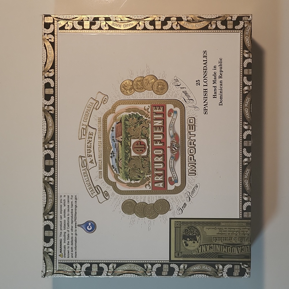 Pre-owned Empty Arturo Fuente Cigar Boxes (2) - Picture 1 of 16